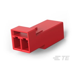 TE Connectivity LIGHT-N-LOK Series Modular Latched Wire-to-Wire Female Poke-in Lighting Connector 2-Pole 9A 600V 2834049-4
