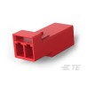TE Connectivity LIGHT-N-LOK Series Modular Latched Wire-to-Wire Female Poke-in Lighting Connector 2-Pole 9A 600V 2834049-4