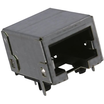 Molex 85505 Series RJ45 Connector Female Cat5 Cat5e Shielded Right Angle 2 Port 8 Way RJ45