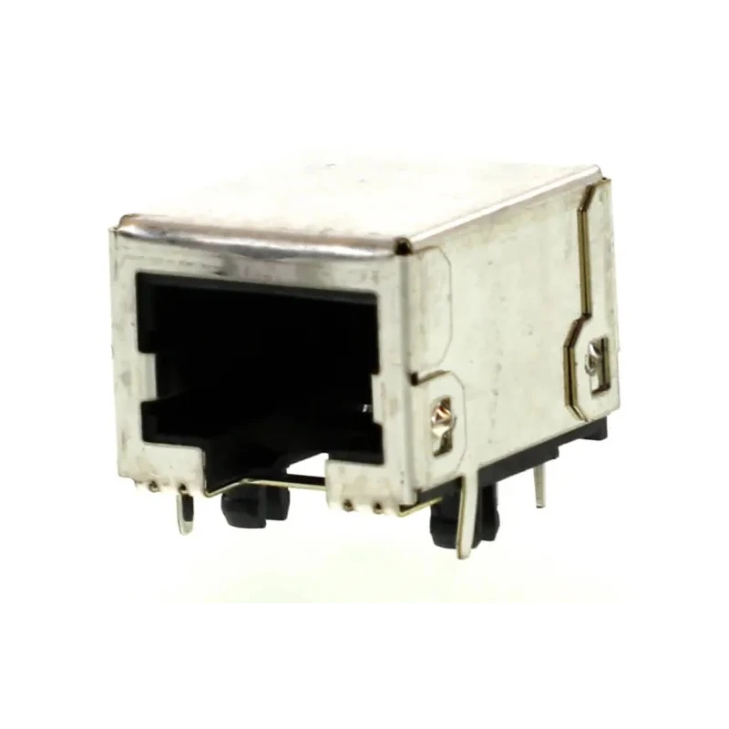 Molex 85505 Series RJ45 Connector Female Cat5 Cat5e Shielded Right Angle 2 Port 8 Way RJ45