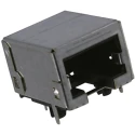 Molex 85505 Series Cat5 Cat5e Shielded Right Angle 2 Port 8 Way Female RJ45 Connector Through Hole RJ45