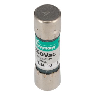 Eaton 10A T Melamine Cartridge Fuse 10 x 38 mm 250V AC Time Delay FNM-10
