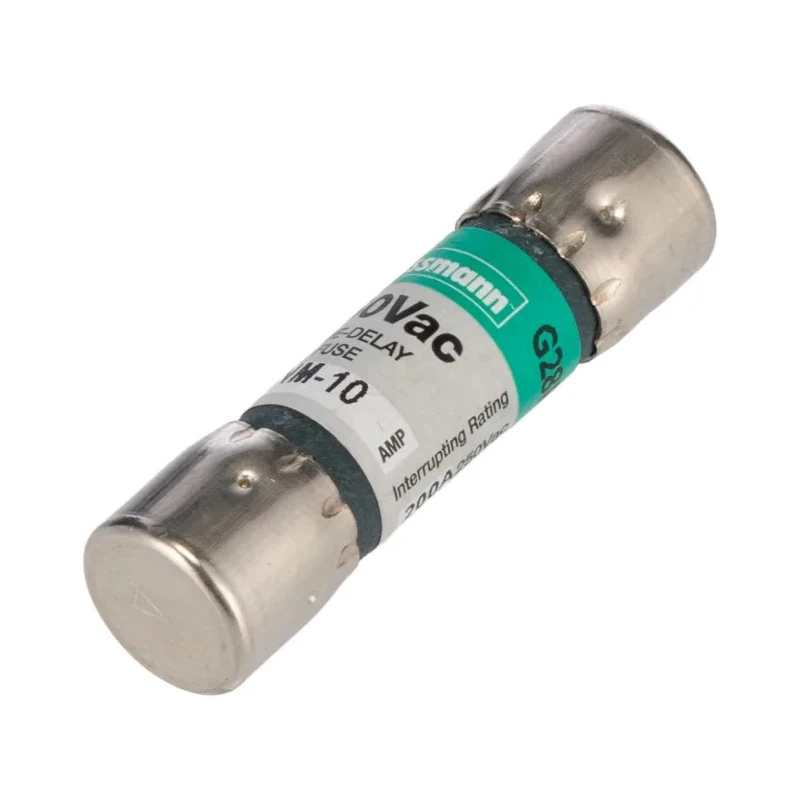 Eaton 10A T Melamine Cartridge Fuse 10 x 38 mm 250V AC Time Delay FNM-10
