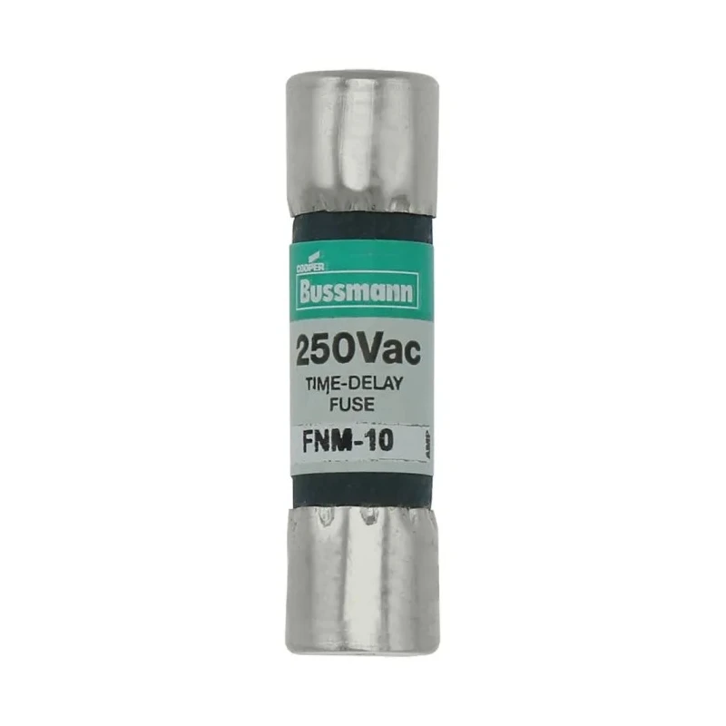 Eaton 10A T Melamine Cartridge Fuse 10 x 38 mm 250V AC Time Delay FNM-10
