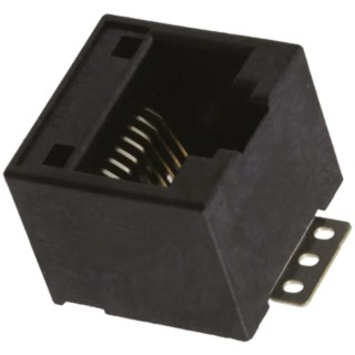 Molex RJ45 Connector Female, Surface Mount, Cat3 Unshielded Straight 2 Port 8 Way 