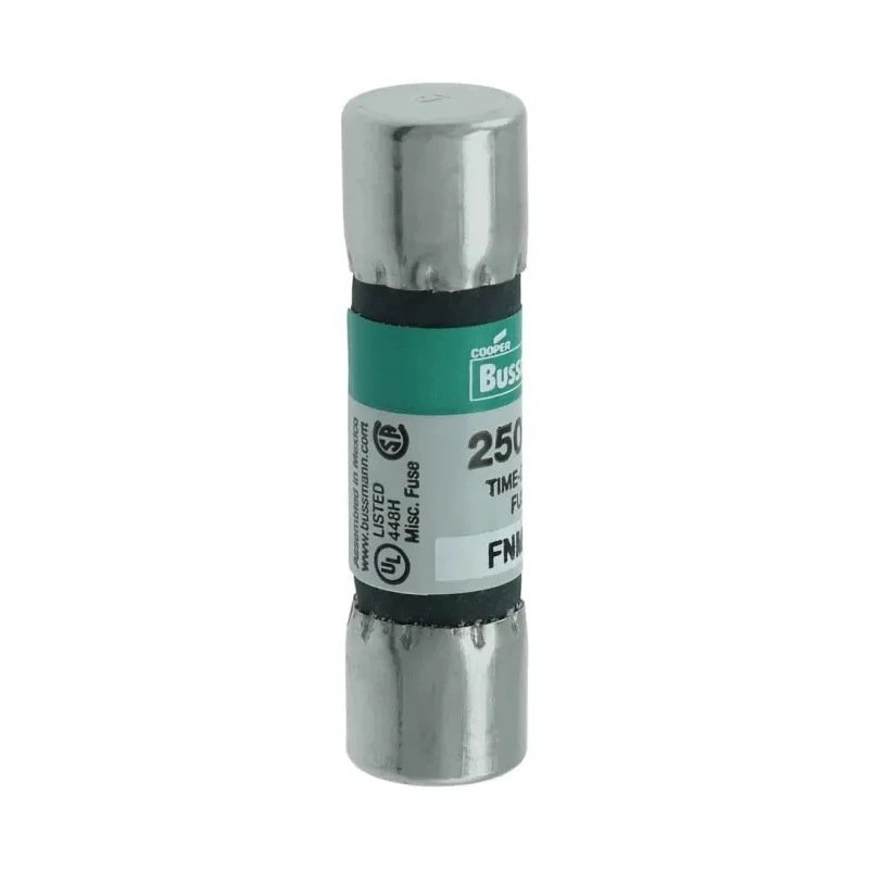 Eaton 5A Time Delay Melamine Cartridge Fuse 10 x 38 mm 250V AC FNM-5