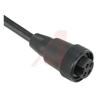 Banner Female 4 Way 7/8 Inch Circular Straight to Unterminated Sensor Actuator Cable 4 m MBCC-412