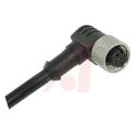 Banner Sensor Actuator Cable Female 5 Way M12 Right Angle to Unterminated Free End 250V AC/DC MQDC1-515RA