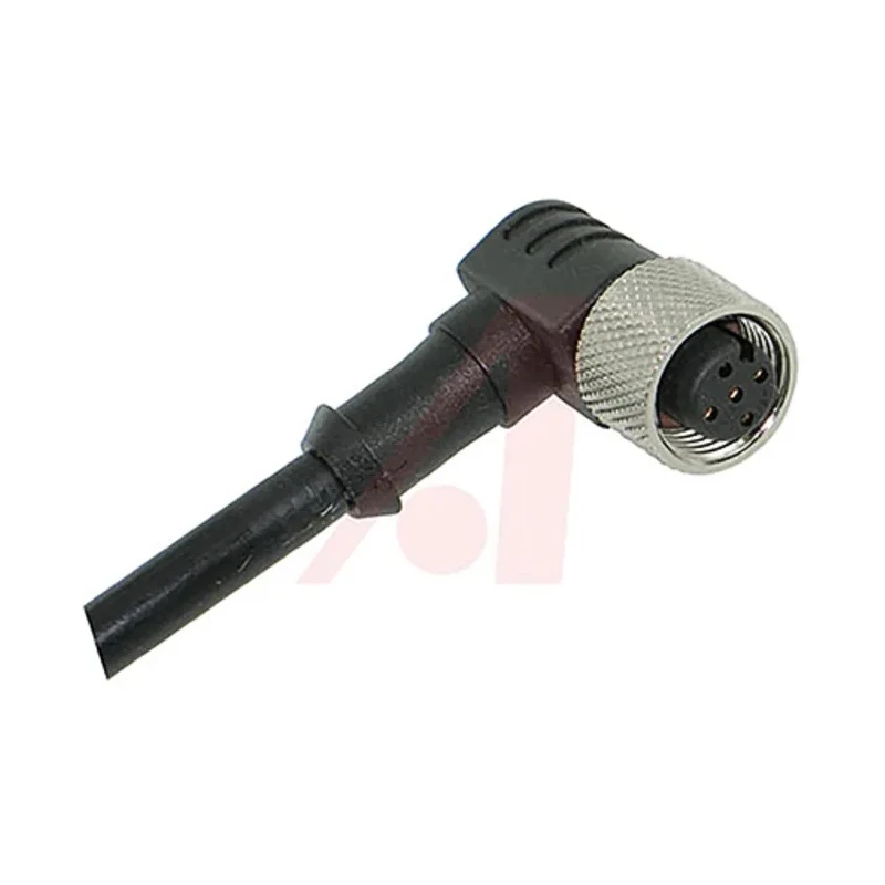 Banner Sensor Actuator Cable Female 5 Way M12 Right Angle to Unterminated Free End 250V AC/DC MQDC1-515RA