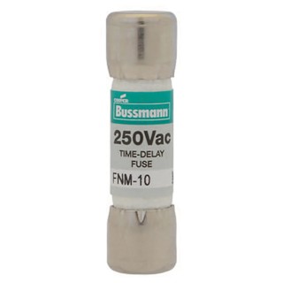 Eaton Melamine Cartridge Fuse 6A Time Delay, 10 x 38 mm, 250V AC FNM-6