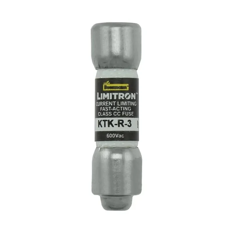 Eaton 3A Fast Acting Melamine Cartridge Fuse 10 x 38 mm, 600V AC KTK-R-3