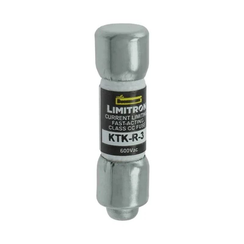Eaton 3A Fast Acting Melamine Cartridge Fuse 10 x 38 mm, 600V AC KTK-R-3