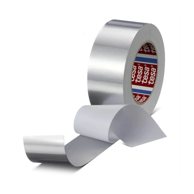 Tesa Conductive Aluminium Tape 50mm x 50m, Acrylic Adhesive, 0.065mm Thickness, 160°C Max Operating 60632-00000-00