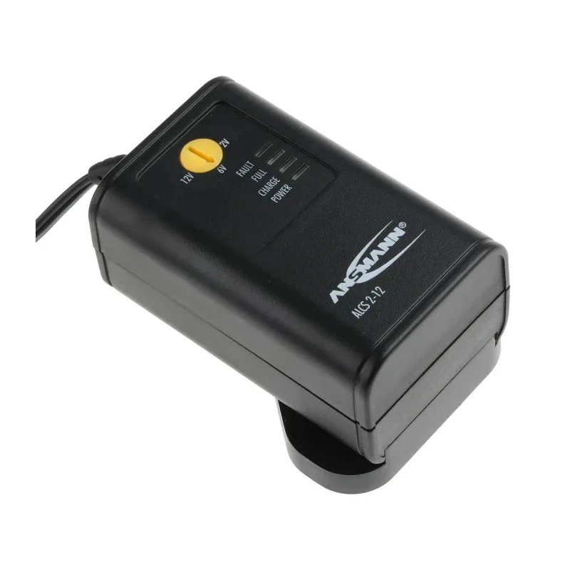 Ansmann Battery Charger ALCS 2-12/0.4 for 12V, 6V, 2V Lead Acid Batteries 400mA 100-240V AC 135g 1001-0015-UK520