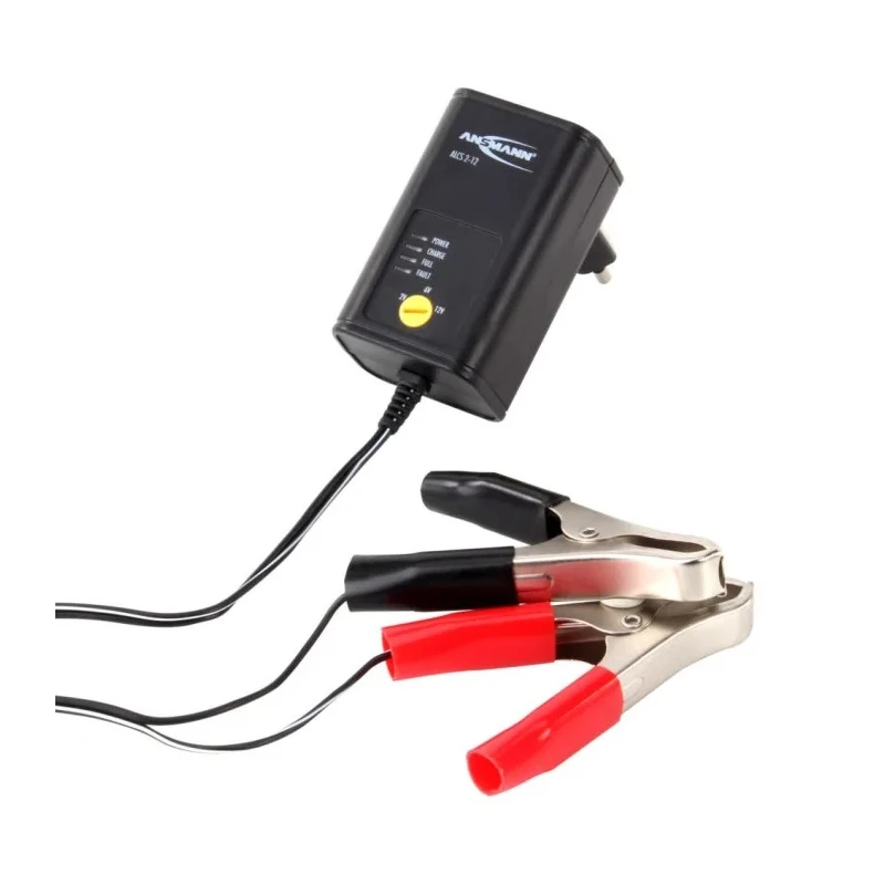 Ansmann Battery Charger ALCS 2-12/0.4 for 12V, 6V, 2V Lead Acid Batteries 400mA 100-240V AC 135g 1001-0015-UK520