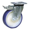 LAG Braked Swivel Castor 300 kg Capacity 125 mm Wheel Polyurethane 36014FR