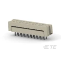 TE Connectivity 2.54 mm Pitch 20 Way Through Hole Mount DIL Header, Tin Plated, 1A 2-216093-0