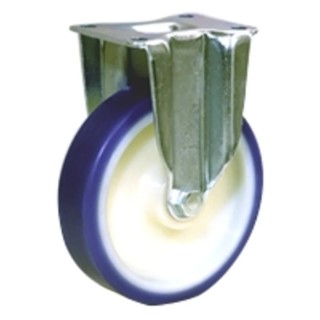 LAG Fixed Castor 300 kg Capacity 125 mm Polyurethane Wheel 36114