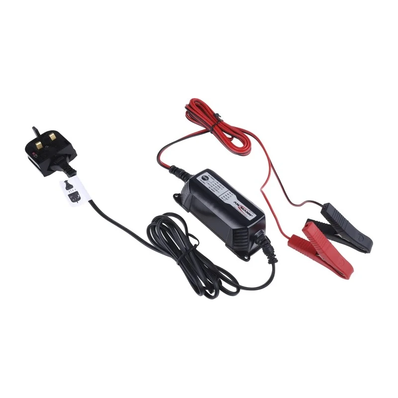 Ansmann Battery Charger ALCT 6-24/2 For 6V, 12V, 24V Lead Acid Batteries 2A Output Current 40W Power 230V AC 1001-0016-UK520