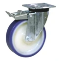 LAG Braked Swivel Castor 250 kg Capacity 100 mm Wheel Polyurethane 36006FR