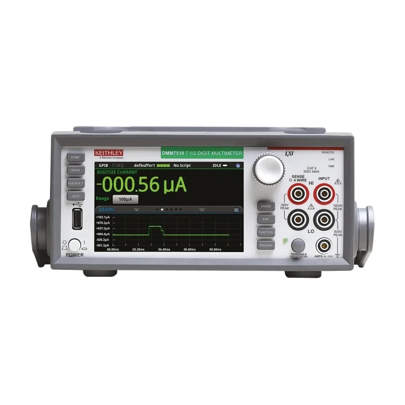 Keithley DMM7510 Bench Digital Multimeter True RMS, 10 A AC/DC, 700 V AC, 7.5 Digit High Resolution DMM7510