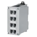 Panduit DIN Rail Mount Copper Patch Panel 8-Port Cat5 CDPP8RG