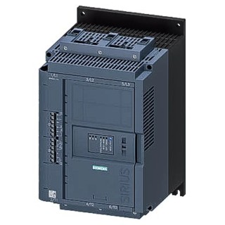 Siemens SIRIUS 3RW52 3 Phase Soft Starter 480V AC, 45 kW, Screw Fixing Mount, IP00 3RW5224-1AC14