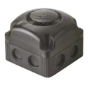 Werma 153 Series Electronic Sounder 24V DC, IP66 Rated, 105dB @ 1m, 8-Tone with Bracket and Base Mount 