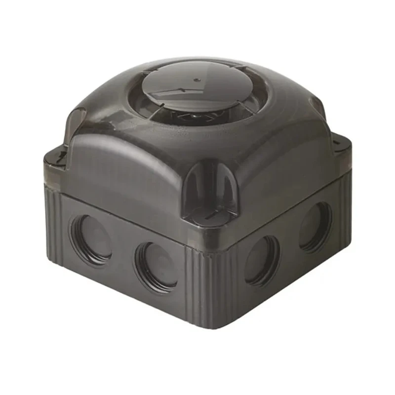 Werma 153 Series Electronic Sounder 24V DC, IP66 Rated, 105dB @ 1m, 8-Tone with Bracket and Base Mount 