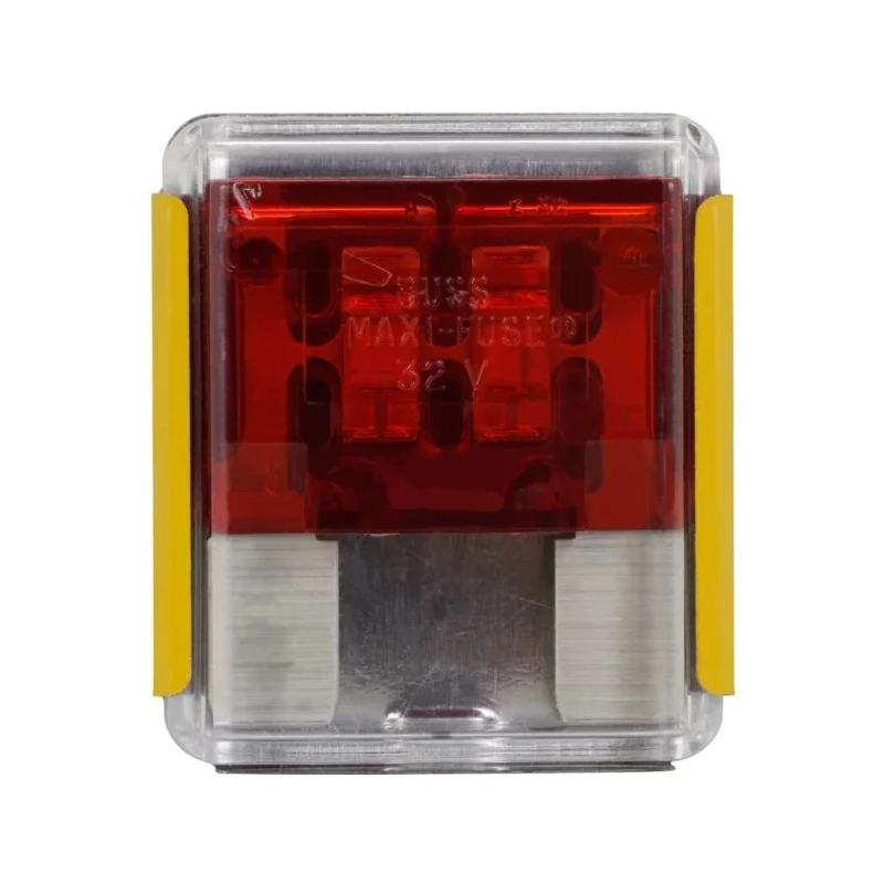Eaton 50A Red Plastic Body Non-Indicating Maxi Blade Fuse, 32V DC MAX-50