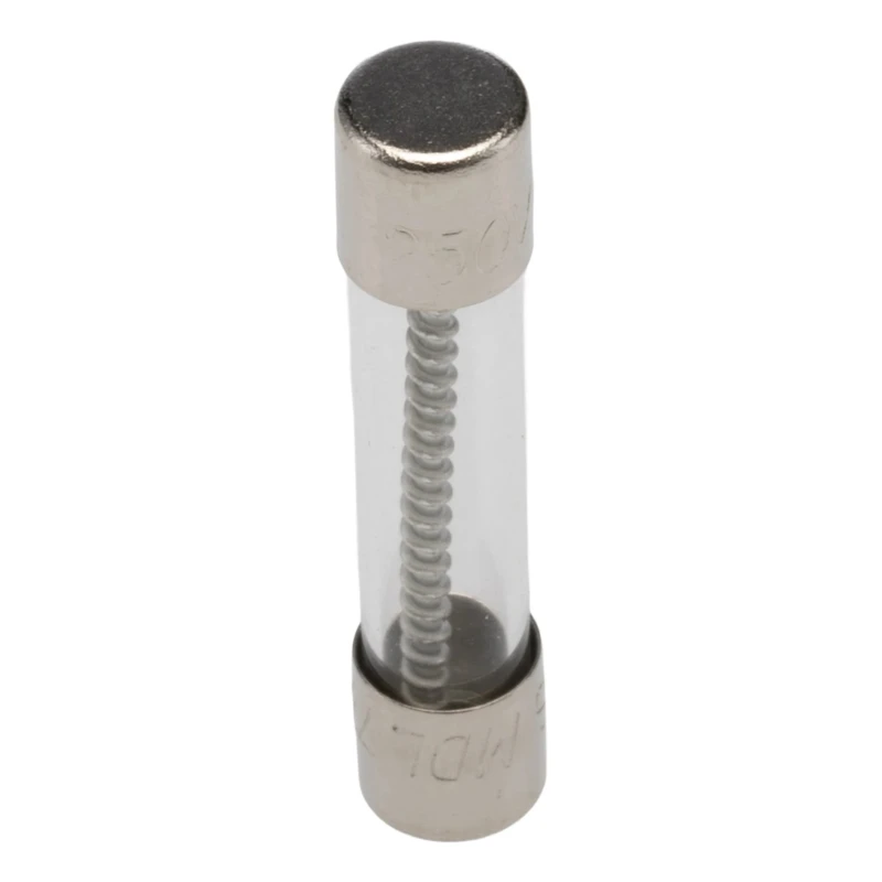 Eaton 7.5A T Glass Cartridge Fuse, 6.3 x 32 mm, Time Delay, 250V AC MDL-7-1-2-R