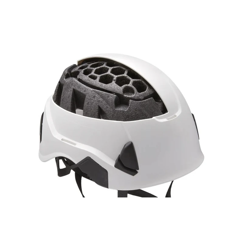 Petzl STRATO White Safety Helmet with Adjustable Chin Strap, ABS Material, Centerfit and Flip Fit Systems A020AA00