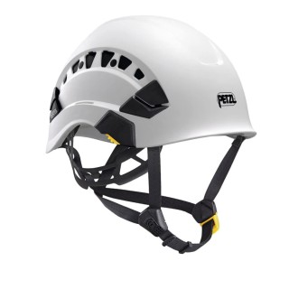 Petzl White Ventilated Adjustable Safety Helmet with Chin Strap A010CA00