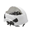Petzl White Ventilated Adjustable Safety Helmet with Chin Strap A010CA00