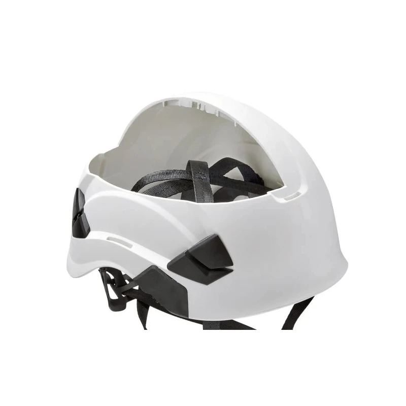Petzl White Ventilated Adjustable Safety Helmet with Chin Strap A010CA00