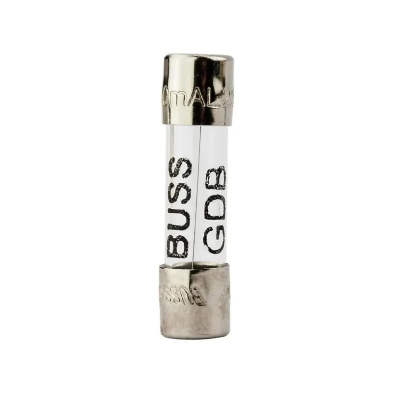 Eaton Fast Acting Glass Cartridge Fuse 100mA 250V AC 5 x 20 mm GDB-100MA