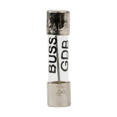 Eaton 10A Fast Acting Glass Cartridge Fuse, 5 x 20 mm, 250V AC GDB-10A
