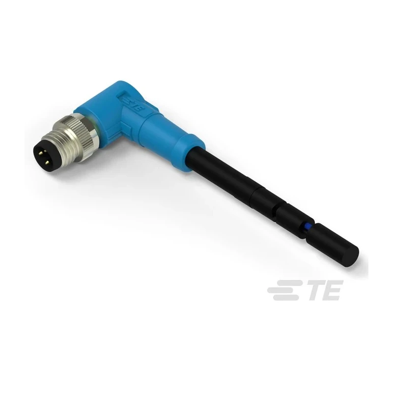 TE Connectivity Male 3 way Right Angle to Unterminated 3 way Free End Sensor Actuator Cable 60V 500mm T4061210003-001