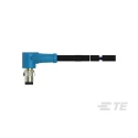 TE Connectivity Male 3 way Right Angle to Unterminated 3 way Free End Sensor Actuator Cable 60V 500mm T4061210003-001