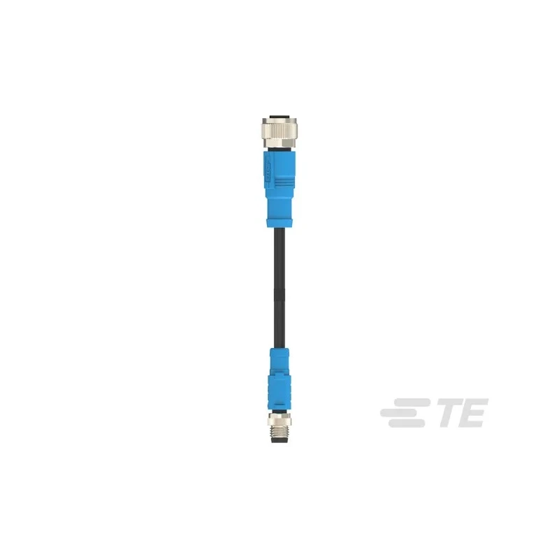 TE Connectivity Sensor Actuator Cable Male 4 Way Straight to Female 4 Way Straight 500 mm T4052117004-001