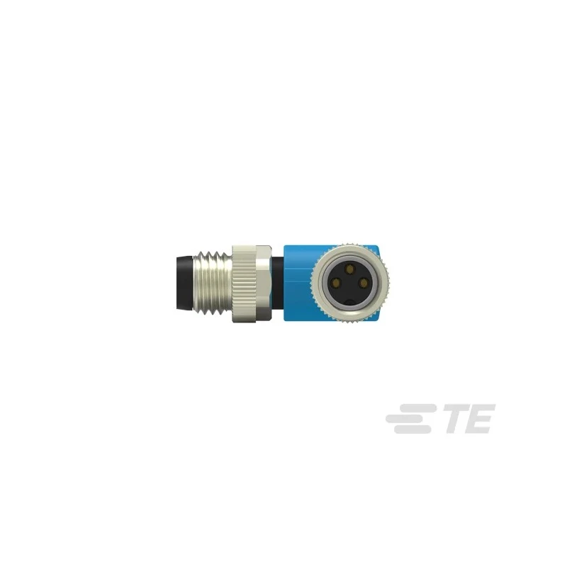 TE Connectivity Male/Female 3 Way Right Angle to 3 Way Straight Sensor Actuator Cable 500 mm T4062223003-001