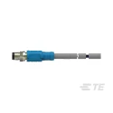 TE Connectivity Sensor Actuator Cable 5 m, Polyurethane Jacket, Black, 60V, IP67, Coding A T4061120003-005