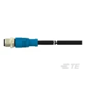 TE Connectivity Sensor Actuator Cable Male 5 Way Straight to 5 Way Unterminated 3 m T4161110005-004