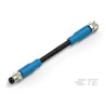 TE Connectivity Male/Female 3 way Straight to 3 way Straight Sensor Actuator Cable 500 mm T4062113003-001