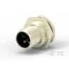 TE Connectivity Circular Connector 4 Contacts Rear Mount M12 Plug Male IP67 Polymer Housing 63V 16A T4140L12051-000