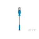 TE Connectivity Sensor Actuator Cable Female 3 way Straight to Male 3 way Straight, 1 m T4052325003-002