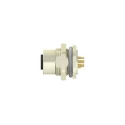 TE Connectivity Circular Connector, 8 Contacts, Rear Mount M12 Socket Female, Nylon Housing, IP67 Rated T4131012081-000