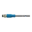 TE Connectivity Male 4 Way M8 Straight to Unterminated 4 Way Free End Sensor Actuator Cable 5000mm T4061120004-005