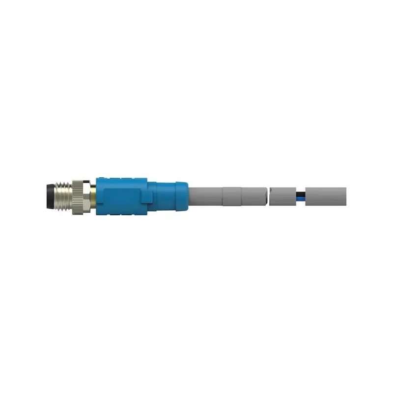 TE Connectivity Male 4 Way M8 Straight to Unterminated 4 Way Free End Sensor Actuator Cable 5000mm T4061120004-005