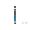 TE Connectivity Sensor Actuator Cable Male 4 way M8, Straight to 4 way Unterminated, 3 m T4061110004-004